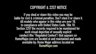 Fuck star Roman Major and bud share horny brunette Aria Klaide’s dick milking mouth and wet muff before creampying her holes while her husband is away! More Chicks @ RomeMajor.com!